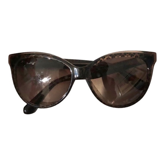 kate spade Accessories - Kate Spade hello sunshine dark brown‎ embedded logo gold emblem sunglasses new